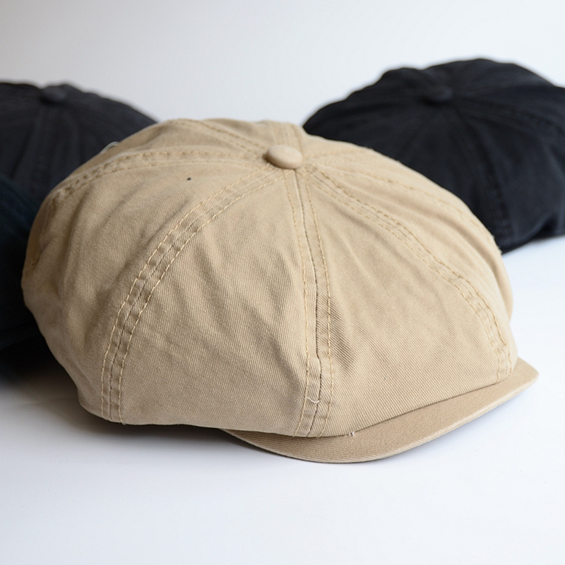 Dad Hat Cotton - Pria Besar Kepala Tukang Koran Topi