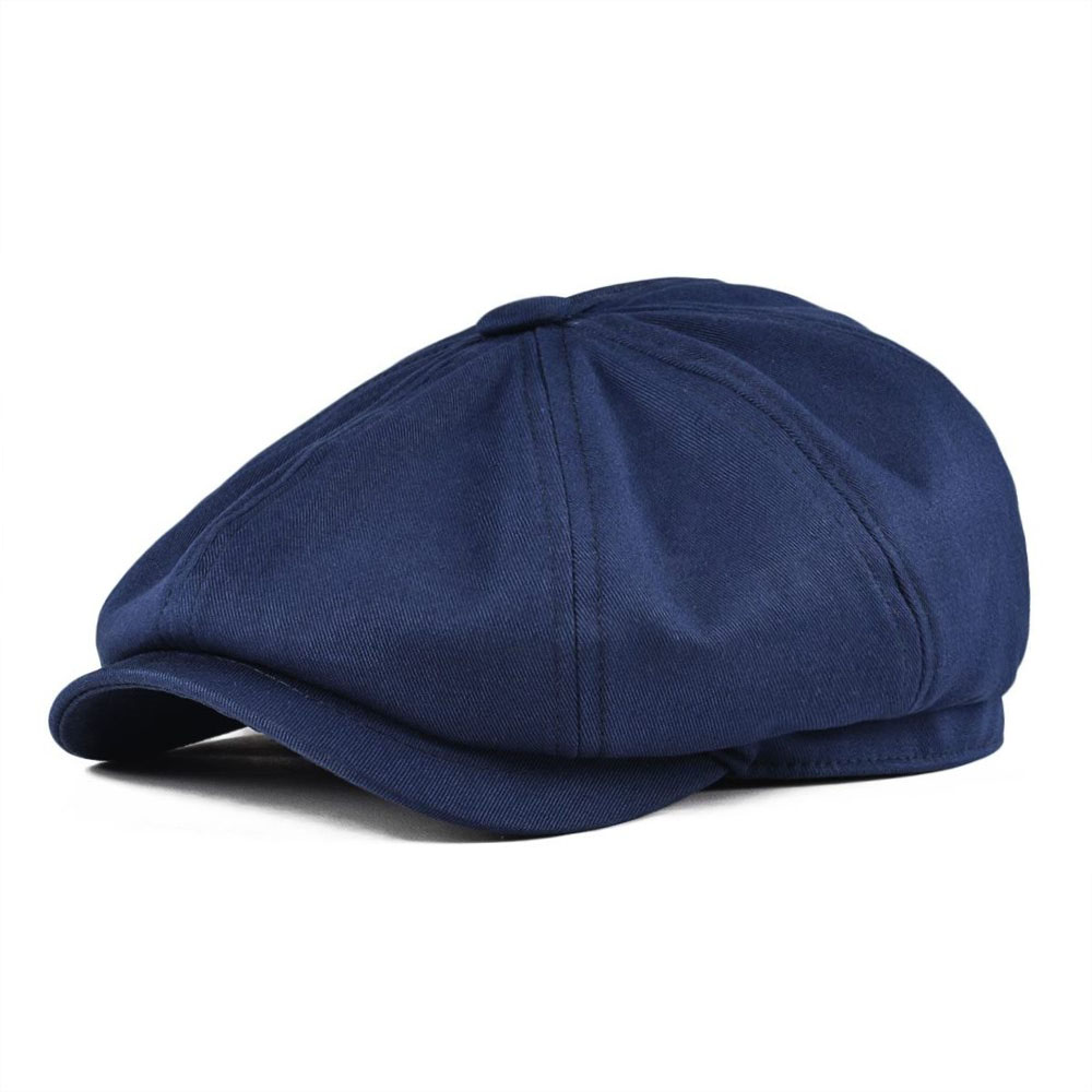 Dad Hat Cotton - Topi Newsboy BOTVELA untuk Pria, Topi