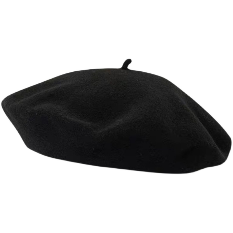 Topi Baret Wol Klasik Wanita W - Beret French Wool ulasan dan harga