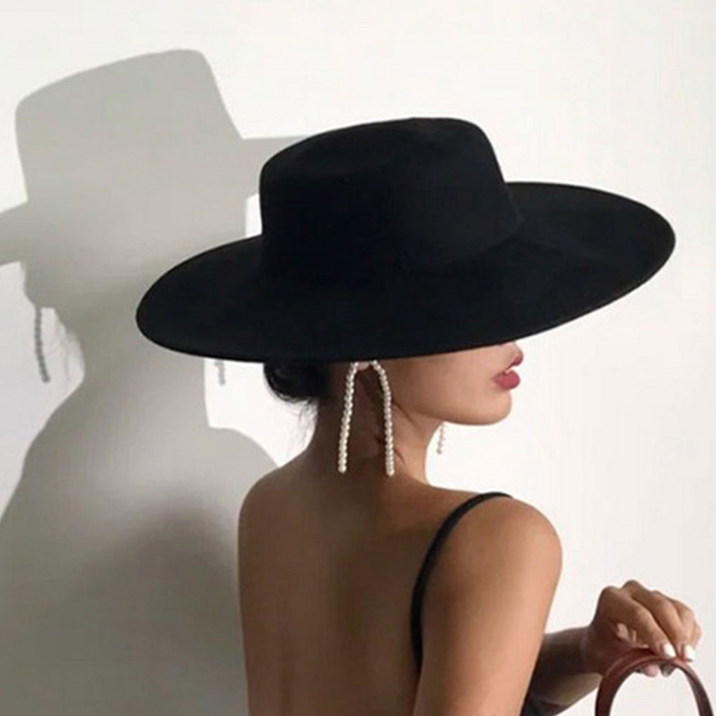Topi Fedora Wanita Prancis den - Fedora Hat Wool ulasan dan harga