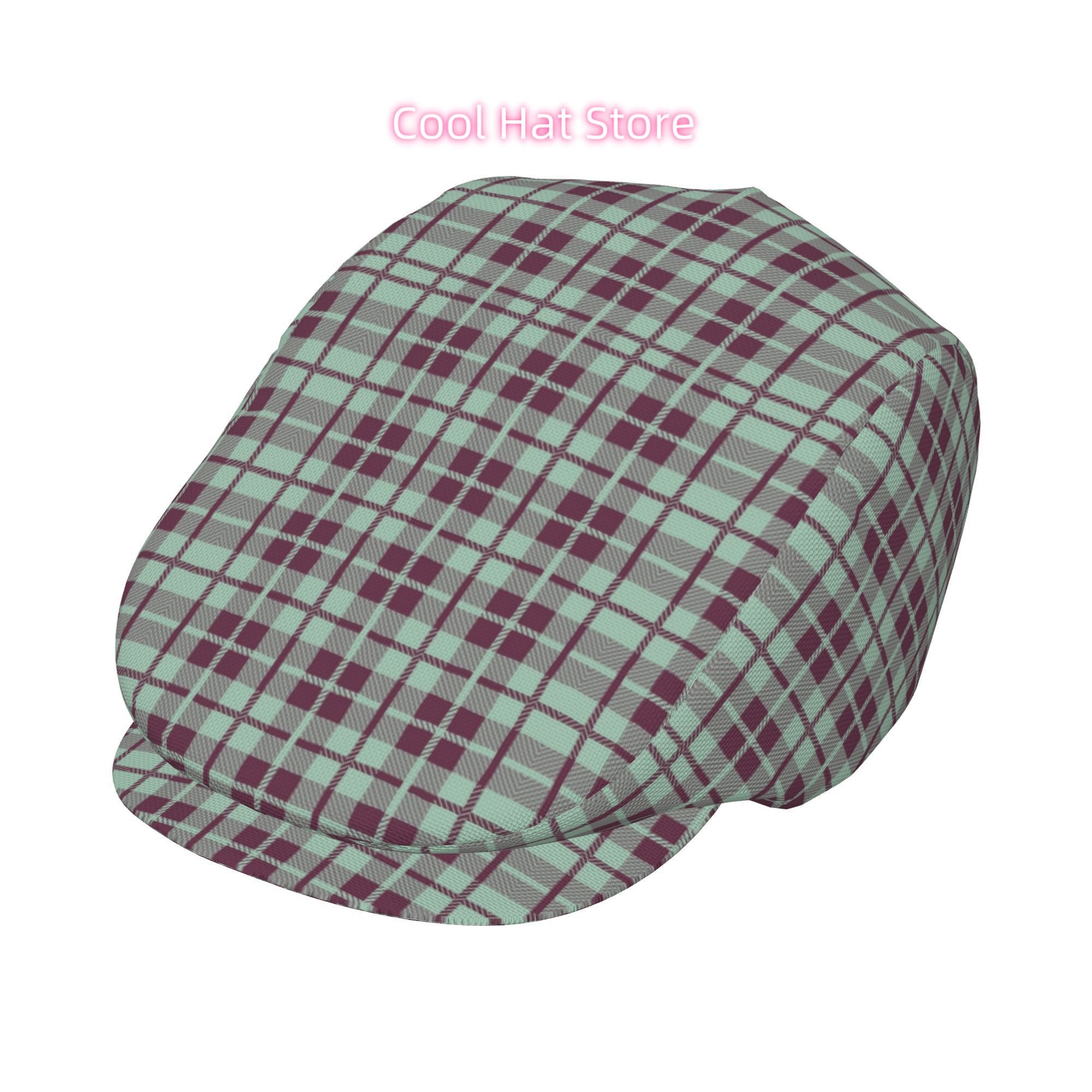 Topi Pria dan Wanita Motif Kot - Newsboy Cap Ivy ulasan dan harga