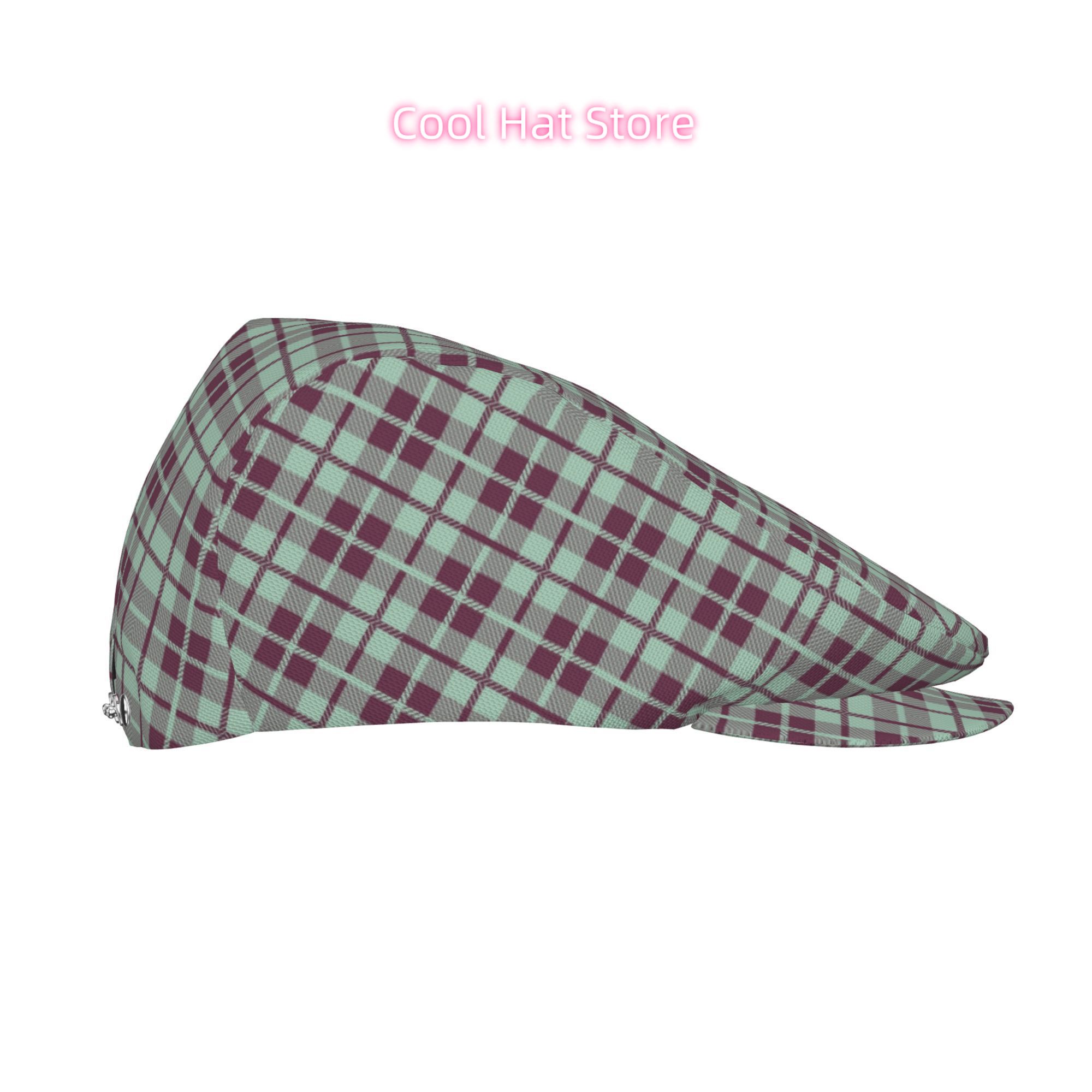 Topi Pria dan Wanita Motif Kot - Newsboy Cap Ivy ulasan dan harga
