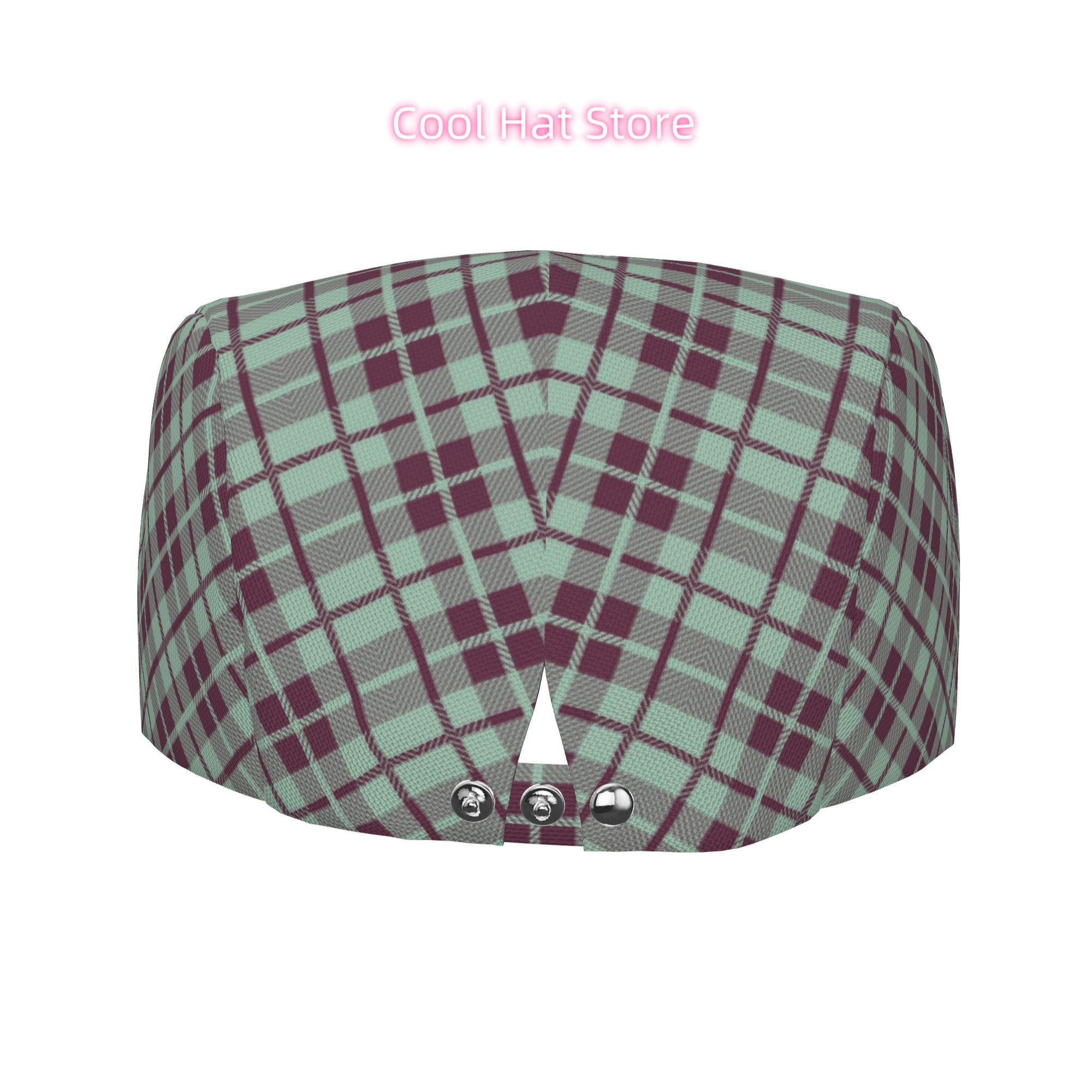 Topi Pria dan Wanita Motif Kot - Newsboy Cap Ivy ulasan dan harga
