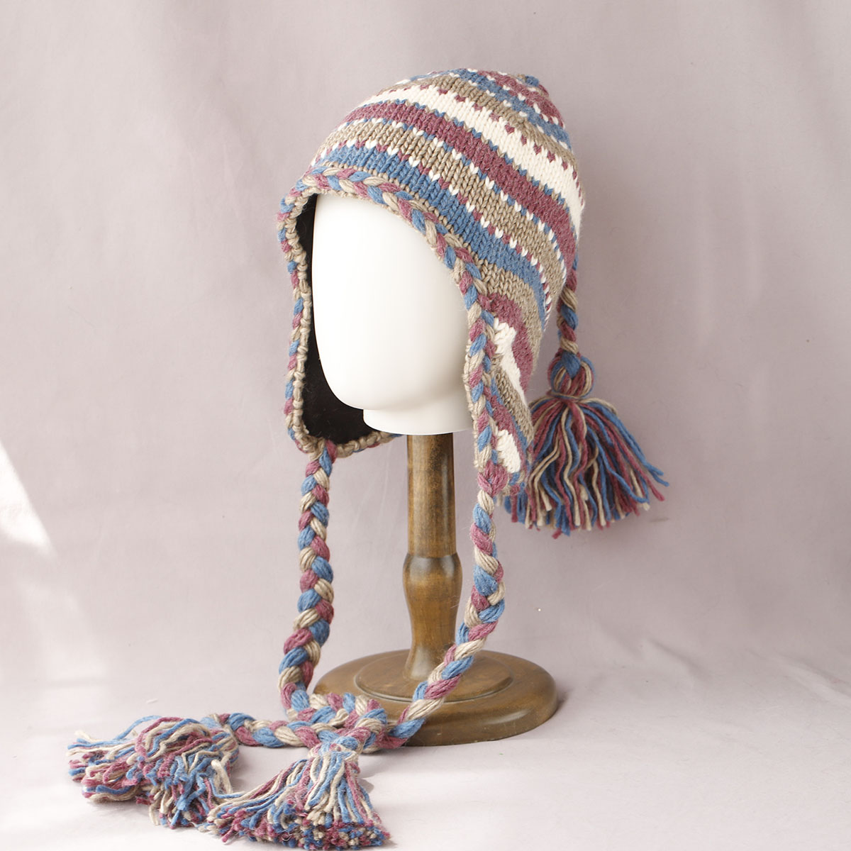 Topi rajutan wol tebal musim d - Winter Trapper Hat ulasan dan harga